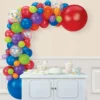 Air-Filled Rainbow Balloon Garland Kit