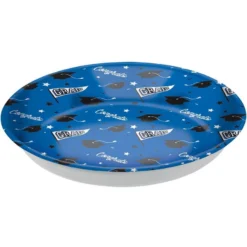 Blue Congrats Grad Plastic Serving Bowl, 14in