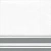 Silver Striped Border Premium Dinner Napkins, 8in, 40ct