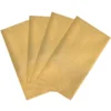 Metallic Gold Premium Fabric Napkins, 3.75in X 9.5in, 4ct