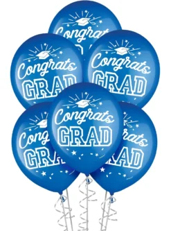 Blue Congrats Grad 2023 Graduation Outdoor Decorating Kit 8 Blue Congrats Grad 2023 Graduation Outdoor Decorating Kit -Party Supply Store C940886 royal blue 02