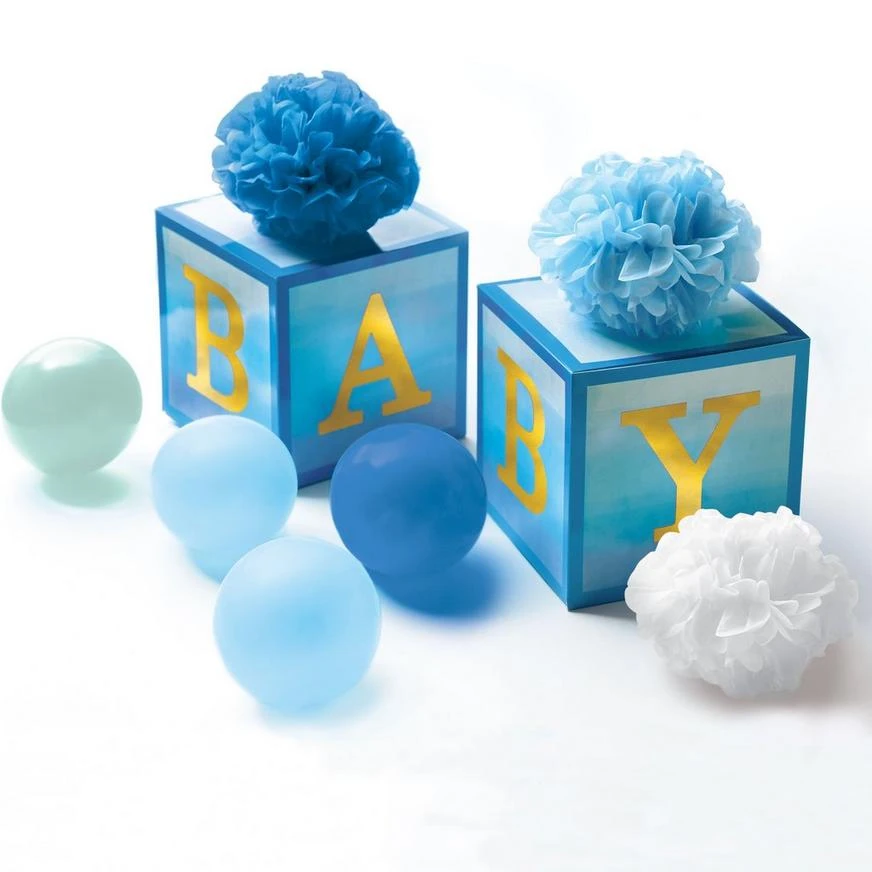 Oh Baby! Boy Baby Shower Table Decorations, 9ct 1 Oh Baby! Boy Baby Shower Table Decorations, 9ct