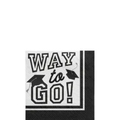 Blue Congrats Graduation Party Kit For 20 Guests -Party Supply Store C968401 royal blue 03