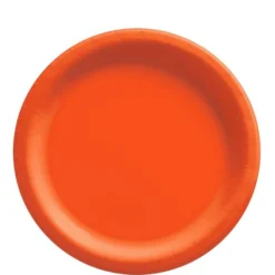 Orange Paper Tableware Kit For 20 Guests -Party Supply Store CN866280 orange 2020 20Standard 02