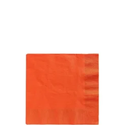 Orange Paper Tableware Kit For 20 Guests -Party Supply Store CN866280 orange 2020 20Standard 03