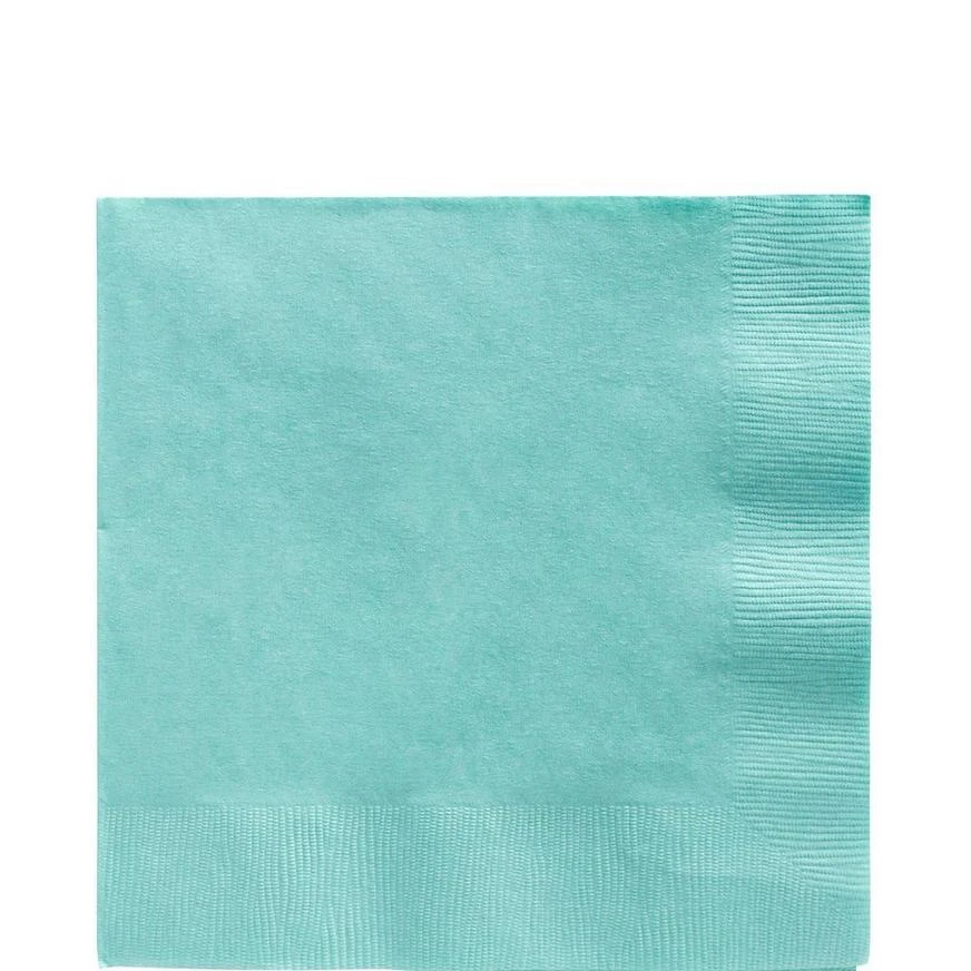 Robin's Egg Blue Paper Tableware Kit For 20 Guests 5 Robin's Egg Blue Paper Tableware Kit For 20 Guests - Image 5