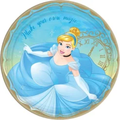 Disney Princess Cinderella Tableware Kit For 8 Guests -Party Supply Store N870123 820 20Standard 02