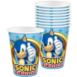 Sonic The Hedgehog Tableware Kit For 8 Guests -Party Supply Store N949379 820 20Standard 04