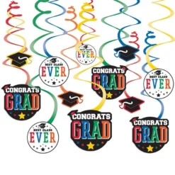 Multicolor Day To Celebrate Graduation Party Kit For 50 Guests -Party Supply Store N968399 5020 20Standard 07