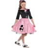 Girls Miss Sock Hop Costume