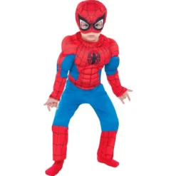 Best Seller 7 Toddlers' Spider-Man Deluxe Muscle Costume