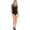 Adult Fierce Black Bodysuit