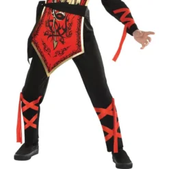 Boys Ninja Assassin Costume -Party Supply Store P789202 03
