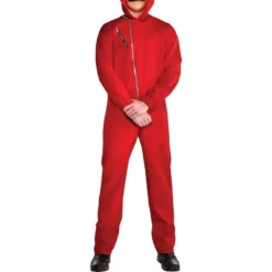 AMSCAN Adult Money Heist Costume -Party Supply Store P842709 02
