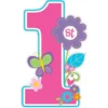 Sweet Birthday Girl Centerpiece Cardboard Cutout, 18in