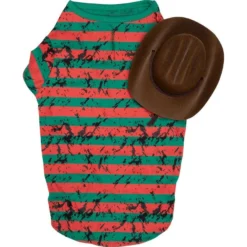 Freddy Krueger Dog Costume & Toy - A Nightmare On Elm Street -Party Supply Store P890675 02