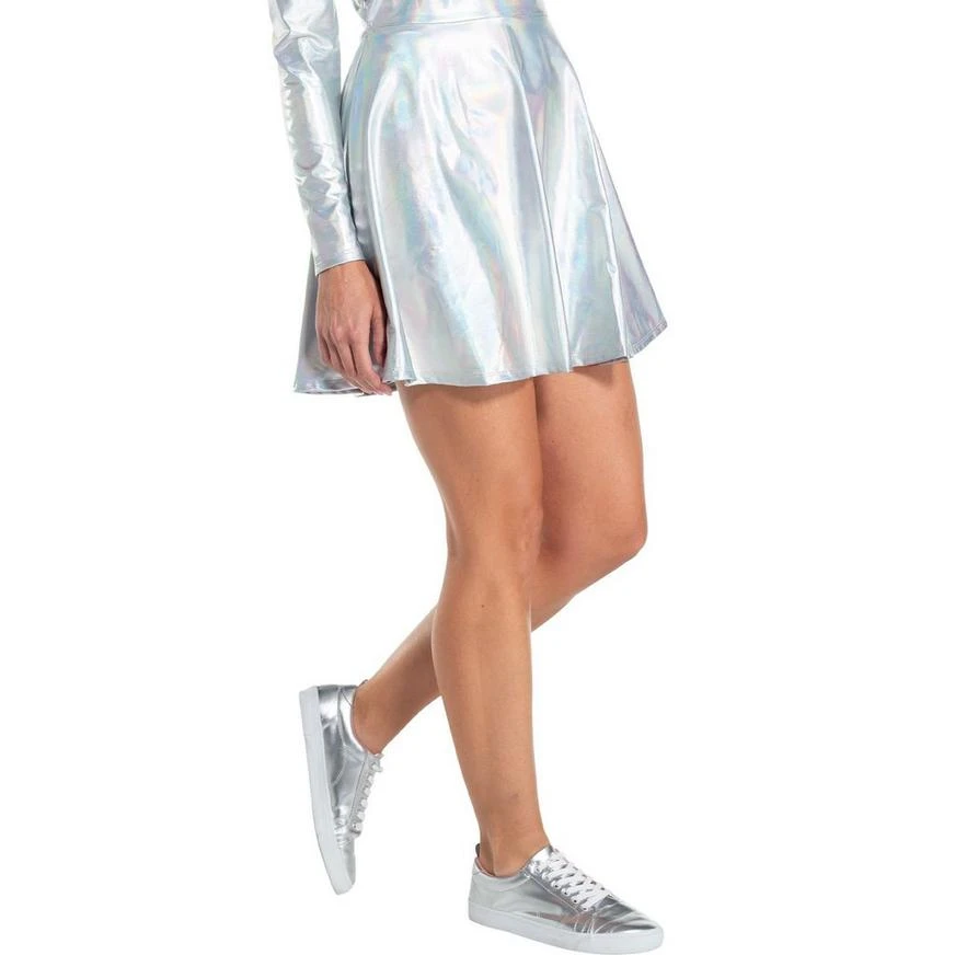 Adult Silver Alien Dress 3 Adult Silver Alien Dress - Image 3