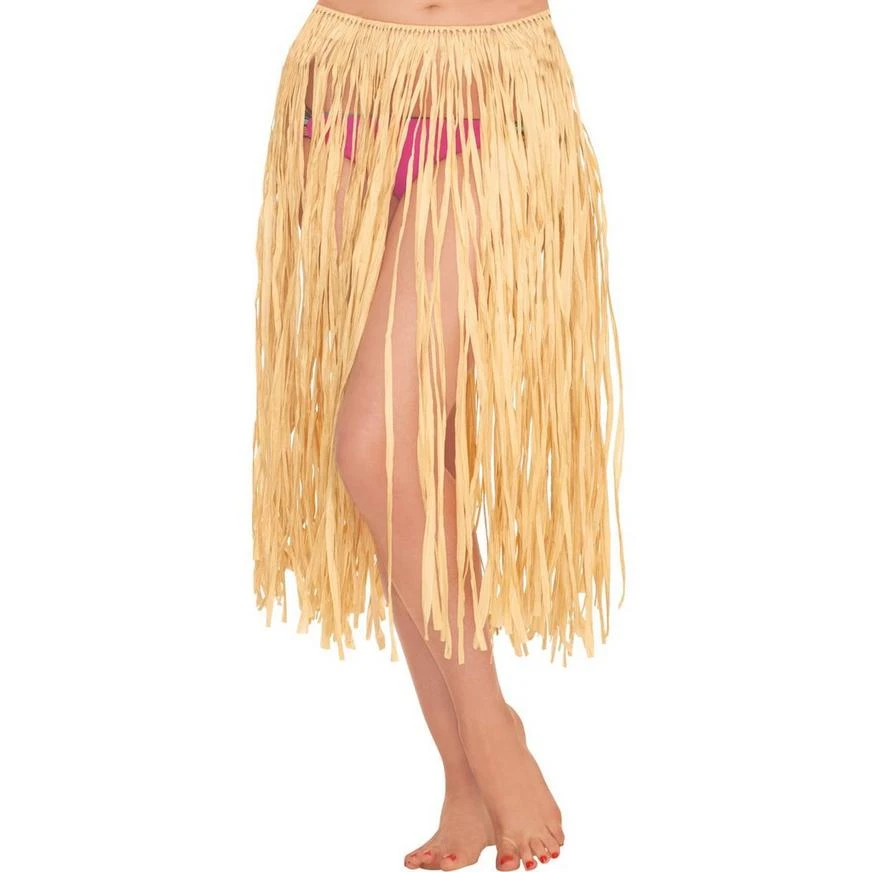 Adult Natural Grass Hula Skirt 1 Adult Natural Grass Hula Skirt