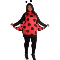 AMSCAN Adult Lovely Ladybug Costume - Plus Size
