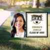 Custom Achievement Is Key Graduation Photo Yard Sign