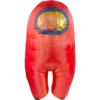 Adult Red Among Us Inflatable Costume
