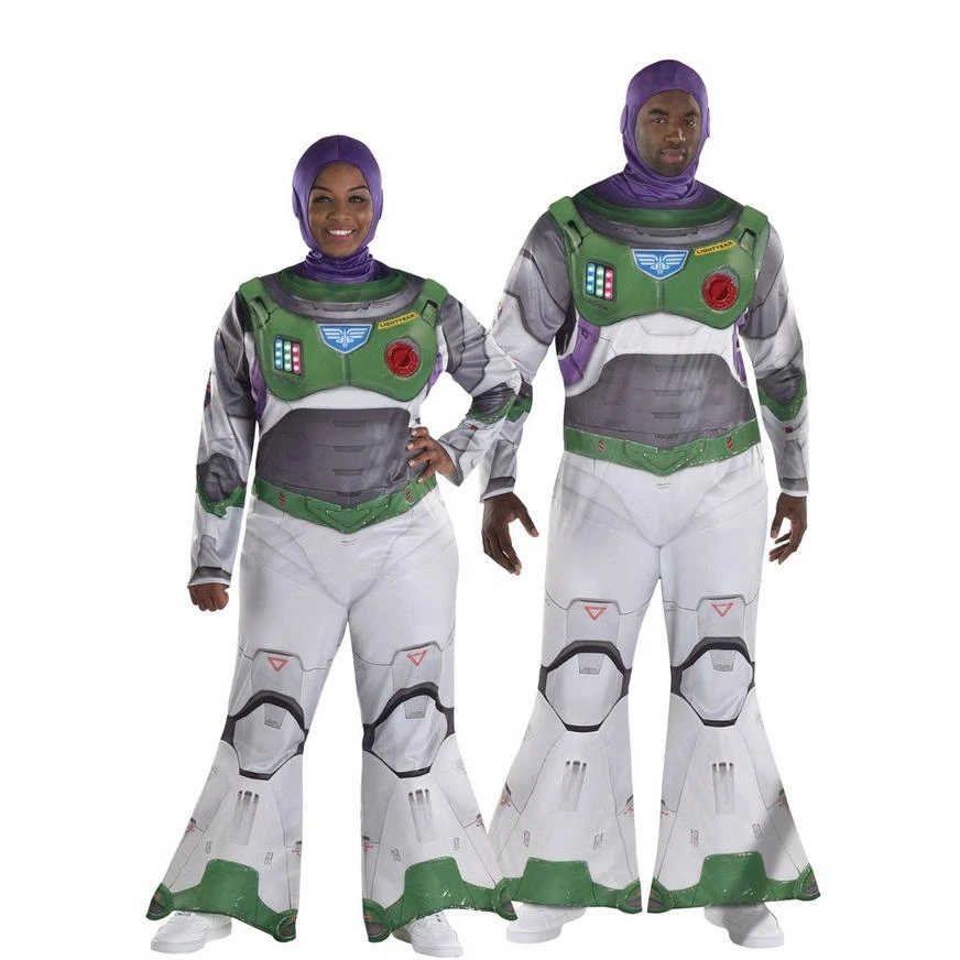 Adult Light-Up Buzz Lightyear Space Ranger Alpha Plus Size Costume - Lightyear 1 Adult Light-Up Buzz Lightyear Space Ranger Alpha Plus Size Costume - Lightyear