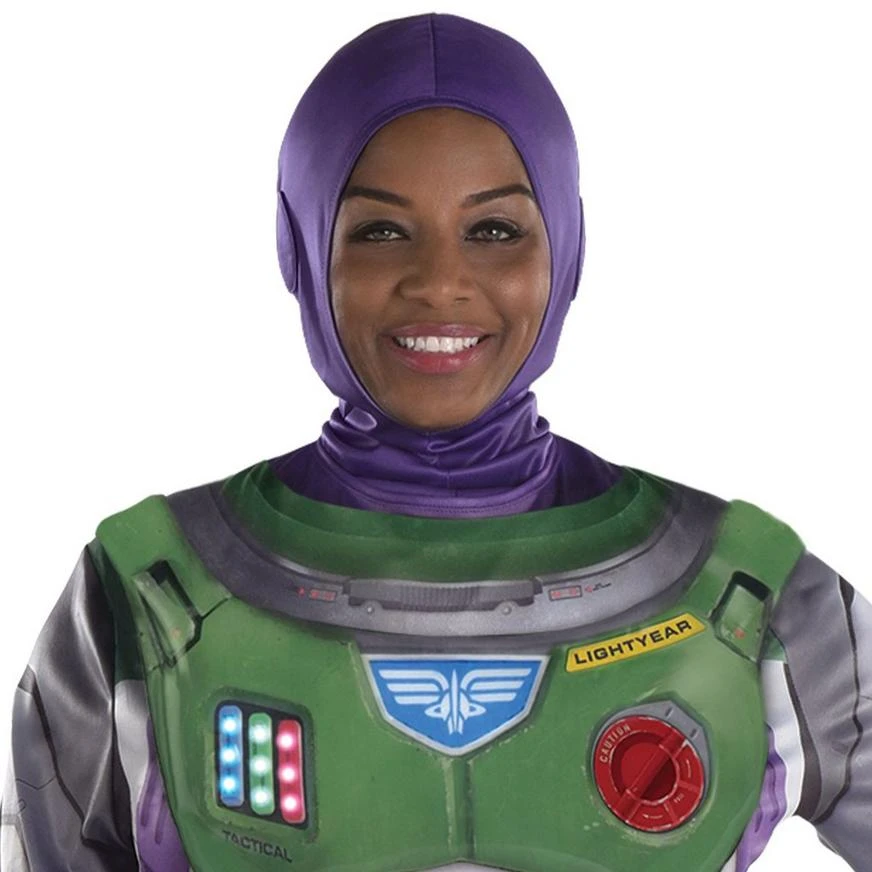 Adult Light-Up Buzz Lightyear Space Ranger Alpha Plus Size Costume - Lightyear 2 Adult Light-Up Buzz Lightyear Space Ranger Alpha Plus Size Costume - Lightyear - Image 2