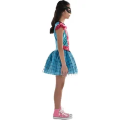 AMSCAN Kids' Pink & Blue Spider-Girl Costume - Marvel 8 AMSCAN Kids' Pink & Blue Spider-Girl Costume - Marvel -Party Supply Store P941234 03