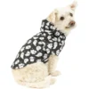 Ghost Print Dog Hoodie